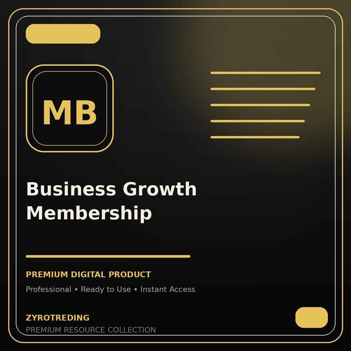 Business Growth Membership